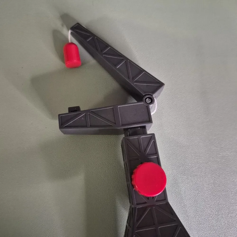 Toy Train Set Crane Magnetic Cargo Loader Replacement Railway Accessory Gray Red